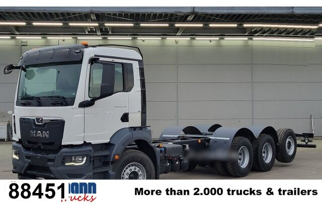 MAN TGS 35.470 8x4-4 BL, Lenk-/Liftachse, Navi, - Cab chassis truck: picture 1 MAN TGS 35.470 8x4-4 BL, Lenk-/Liftachse, Navi, - Cab chassis truck: picture 1