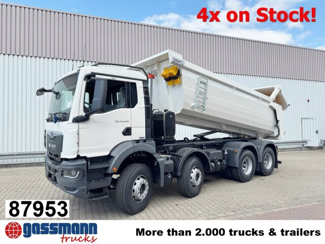 MAN TGS 41.440/480 8x4 BB, Mulde ca. 16m³ mit - Cab chassis truck: picture 1 MAN TGS 41.440/480 8x4 BB, Mulde ca. 16m³ mit - Cab chassis truck: picture 1