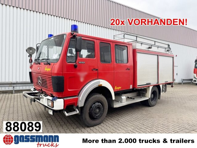 Mercedes-Benz 1222 AF 4x4 Doka, LF 16 TS - Ambulance: picture 1 Mercedes-Benz 1222 AF 4x4 Doka, LF 16 TS - Ambulance: picture 1