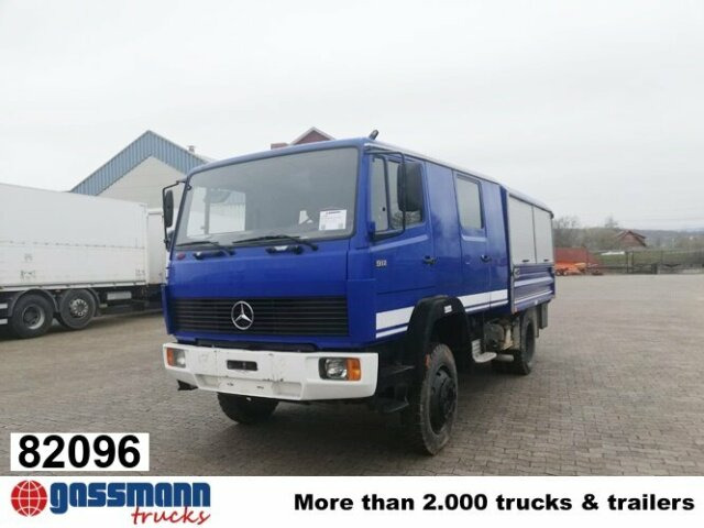 Mercedes-Benz 917 AF 4x4 Doka - Dropside/ Flatbed truck: picture 1 Mercedes-Benz 917 AF 4x4 Doka - Dropside/ Flatbed truck: picture 1
