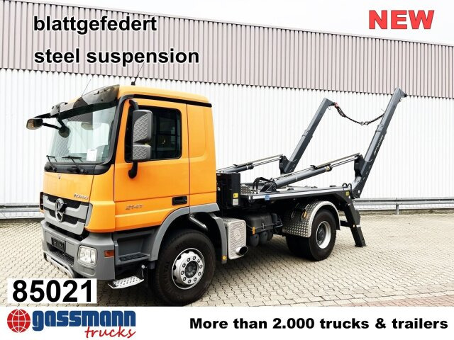 Mercedes-Benz Actros 2141 K 4x2, Tele-Absetzer - Skip loader truck: picture 1 Mercedes-Benz Actros 2141 K 4x2, Tele-Absetzer - Skip loader truck: picture 1