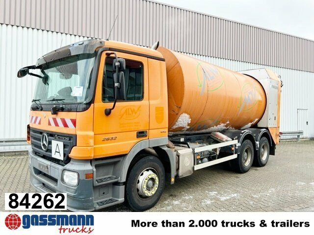 Mercedes-Benz Actros 2632/41 6x4, FAUN Rotopress 520, - Garbage truck: picture 1 Mercedes-Benz Actros 2632/41 6x4, FAUN Rotopress 520, - Garbage truck: picture 1