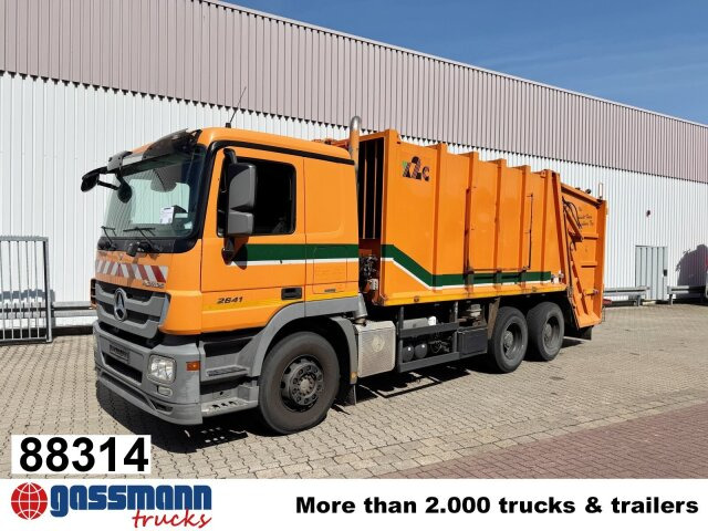 Mercedes-Benz Actros 2641/48 L 6x4, Haller M21X2C, Zöller - Garbage truck: picture 1 Mercedes-Benz Actros 2641/48 L 6x4, Haller M21X2C, Zöller - Garbage truck: picture 1