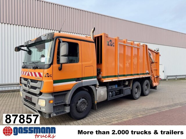 Mercedes-Benz Actros 2641/48 L 6x4, Haller M21X2C, Zöller - Garbage truck: picture 1 Mercedes-Benz Actros 2641/48 L 6x4, Haller M21X2C, Zöller - Garbage truck: picture 1