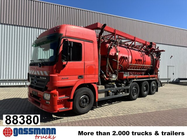 Mercedes-Benz Actros 3246 L 8x2, Hellmers Saug- und Spülwagen - Road sweeper: picture 1 Mercedes-Benz Actros 3246 L 8x2, Hellmers Saug- und Spülwagen - Road sweeper: picture 1