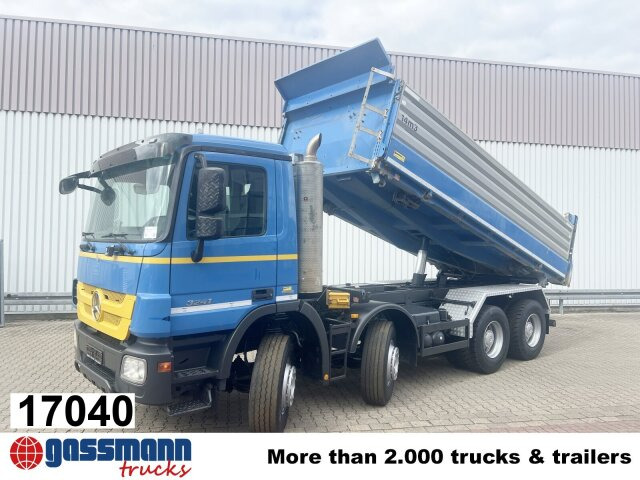 Mercedes-Benz Actros MP 3, 3241/8x4, Alukipper Bordmatik, - Tipper: picture 1 Mercedes-Benz Actros MP 3, 3241/8x4, Alukipper Bordmatik, - Tipper: picture 1