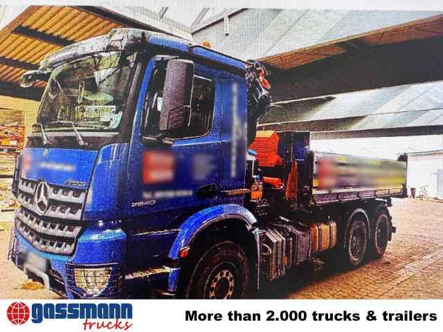 Mercedes-Benz Arocs 2640 LK 6x4, Alu-Bordwände, Kran - Tipper, Crane truck: picture 2 Mercedes-Benz Arocs 2640 LK 6x4, Alu-Bordwände, Kran - Tipper, Crane truck: picture 2
