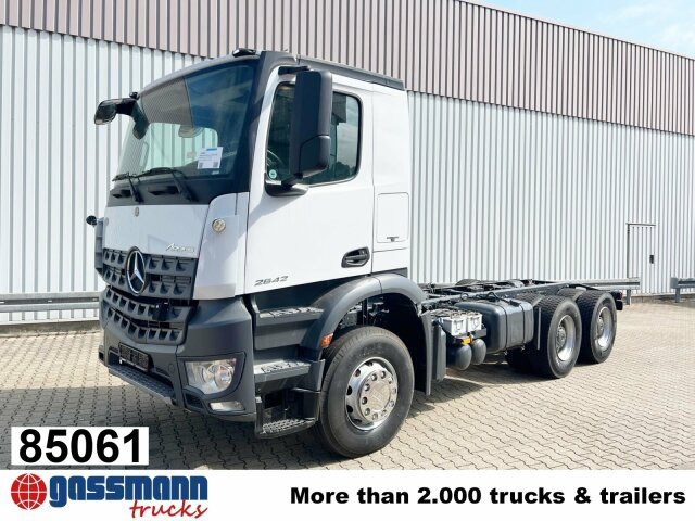 Mercedes-Benz Arocs 2642 K 6x4, Retarder, Motorabtrieb - Cab chassis truck: picture 1 Mercedes-Benz Arocs 2642 K 6x4, Retarder, Motorabtrieb - Cab chassis truck: picture 1