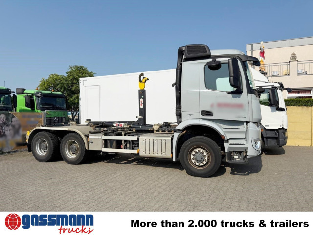 Mercedes-Benz Arocs 2643 LK 6x6 HAD, HydroDrive, Navi - Hook lift truck: picture 4 Mercedes-Benz Arocs 2643 LK 6x6 HAD, HydroDrive, Navi - Hook lift truck: picture 4