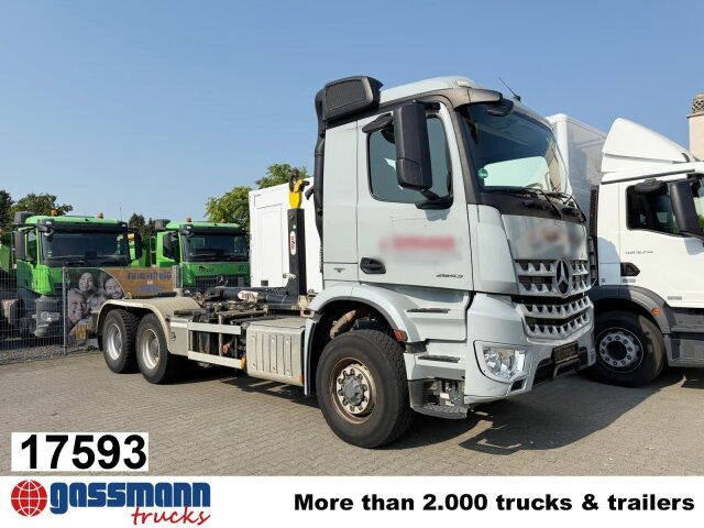 Mercedes-Benz Arocs 2643 LK 6x6 HAD, HydroDrive, Navi - Hook lift truck: picture 1 Mercedes-Benz Arocs 2643 LK 6x6 HAD, HydroDrive, Navi - Hook lift truck: picture 1