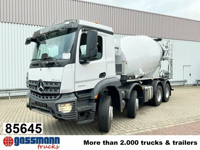 Mercedes-Benz Arocs 3240 B 8x4/4, Liebherr HTM 905 Mischer ca. - Concrete mixer truck: picture 1 Mercedes-Benz Arocs 3240 B 8x4/4, Liebherr HTM 905 Mischer ca. - Concrete mixer truck: picture 1