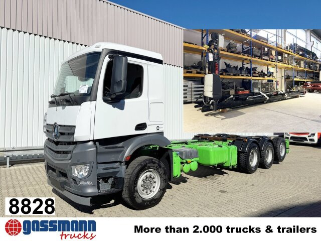 Mercedes-Benz Arocs 3242/48 LK 8x4/4, Lenk-/Liftachse - Hook lift truck: picture 1 Mercedes-Benz Arocs 3242/48 LK 8x4/4, Lenk-/Liftachse - Hook lift truck: picture 1