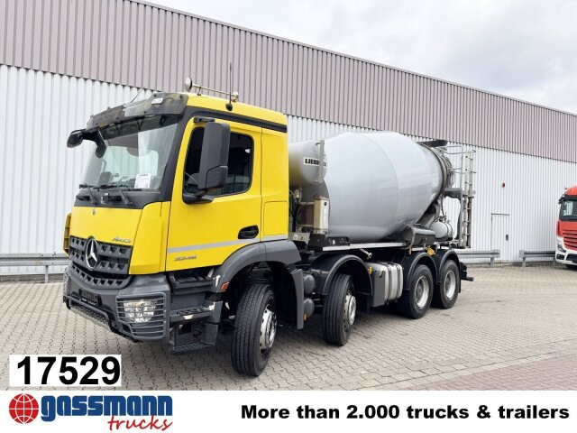 Mercedes-Benz Arocs 3246 B 8x4/4, Liebherr HTM 905 Mischer, - Concrete mixer truck: picture 1 Mercedes-Benz Arocs 3246 B 8x4/4, Liebherr HTM 905 Mischer, - Concrete mixer truck: picture 1