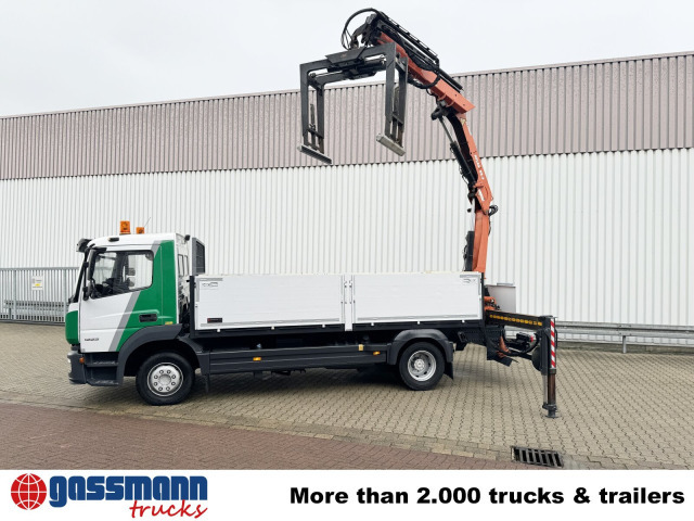 Mercedes-Benz Atego 1223 L 4x2 mit Heckkran Atlas 88.3-A2L, - Dropside/ Flatbed truck, Crane truck: picture 2 Mercedes-Benz Atego 1223 L 4x2 mit Heckkran Atlas 88.3-A2L, - Dropside/ Flatbed truck, Crane truck: picture 2