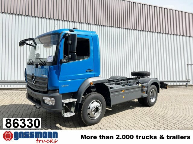Mercedes-Benz Atego 1324/27 A 4x4, Nebenantrieb - Cab chassis truck: picture 1 Mercedes-Benz Atego 1324/27 A 4x4, Nebenantrieb - Cab chassis truck: picture 1