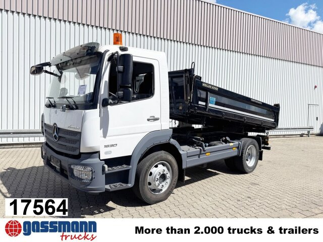 Mercedes-Benz Atego 1630 K 4x2, 2x AHK - Tipper: picture 1 Mercedes-Benz Atego 1630 K 4x2, 2x AHK - Tipper: picture 1