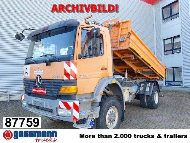 Mercedes-Benz Atego 1823 AK 4x4 - Tipper: picture 1 Mercedes-Benz Atego 1823 AK 4x4 - Tipper: picture 1