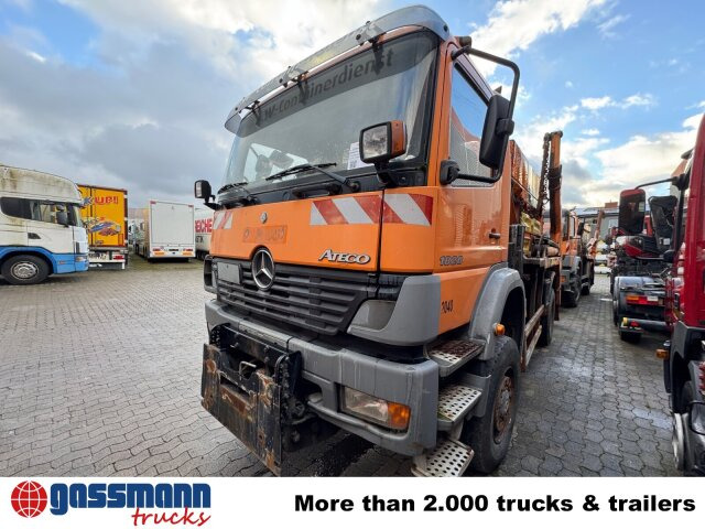 Mercedes-Benz Atego 1828 4x4, Tele-Absetzer, - Skip loader truck: picture 5 Mercedes-Benz Atego 1828 4x4, Tele-Absetzer, - Skip loader truck: picture 5