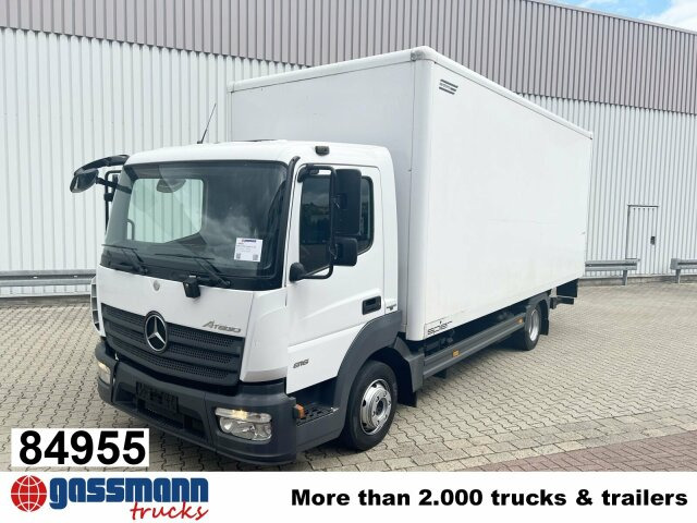 Mercedes-Benz Atego 816 4x2, LBW - Box truck: picture 1 Mercedes-Benz Atego 816 4x2, LBW - Box truck: picture 1