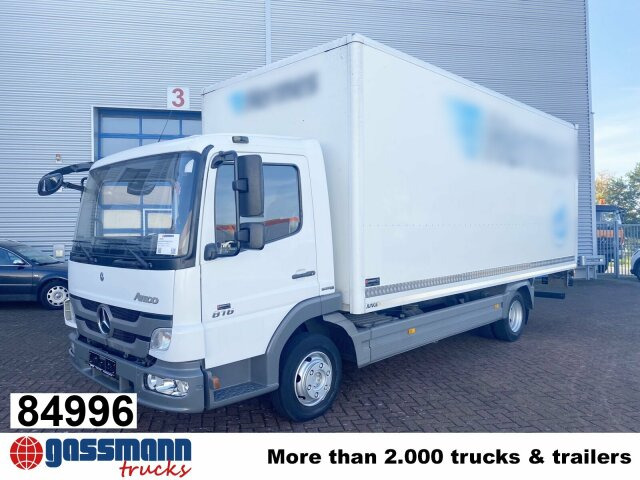Mercedes-Benz Atego 816 4x2 mit Sörensen LBW - Box truck: picture 1 Mercedes-Benz Atego 816 4x2 mit Sörensen LBW - Box truck: picture 1
