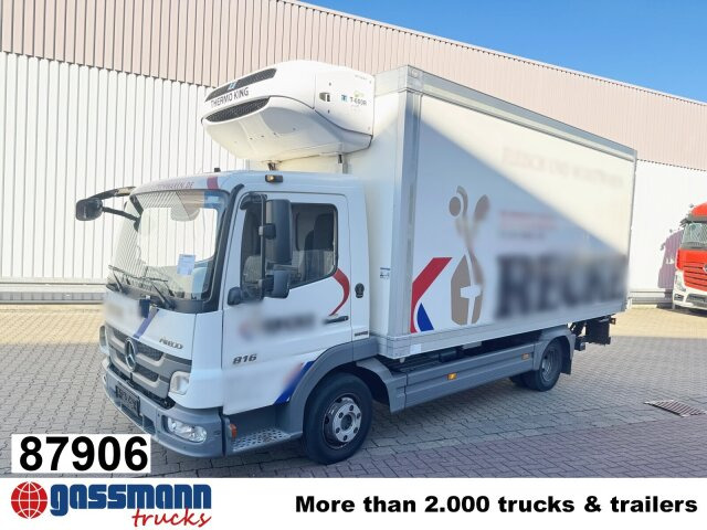 Mercedes-Benz Atego 816 L 4x2, Kühlkoffer, ThermoKing, - Refrigerator truck: picture 1 Mercedes-Benz Atego 816 L 4x2, Kühlkoffer, ThermoKing, - Refrigerator truck: picture 1