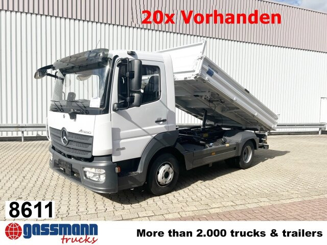 Mercedes-Benz Atego 818 K 4x2, 2x AHK, Meiller-Kipper, - Tipper: picture 1 Mercedes-Benz Atego 818 K 4x2, 2x AHK, Meiller-Kipper, - Tipper: picture 1