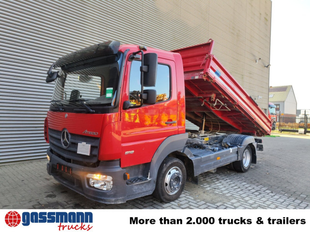 Mercedes-Benz Atego 818 K 4x2, Meiller-Kipper, 2 x AHK - Tipper: picture 4 Mercedes-Benz Atego 818 K 4x2, Meiller-Kipper, 2 x AHK - Tipper: picture 4