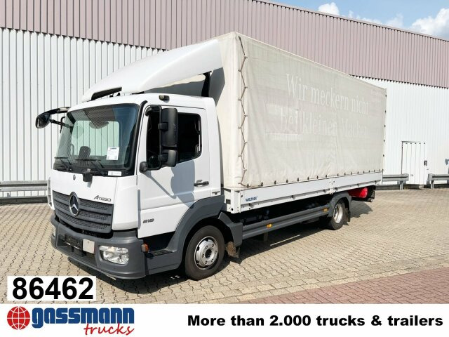 Mercedes-Benz Atego 818 L 4x2 mit Sörensen LBW - Dropside/ Flatbed truck: picture 1 Mercedes-Benz Atego 818 L 4x2 mit Sörensen LBW - Dropside/ Flatbed truck: picture 1