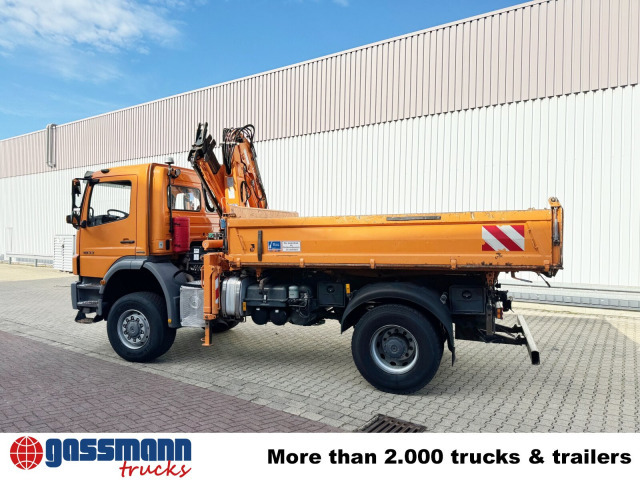 Mercedes-Benz Axor 1833 AK 4x4, Winterdienstausstattung, Kran - Tipper, Crane truck: picture 2 Mercedes-Benz Axor 1833 AK 4x4, Winterdienstausstattung, Kran - Tipper, Crane truck: picture 2