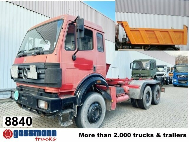 Mercedes-Benz SK II 25/2634 K 6x4, Stahlmulde ca. 13m³ - Tipper: picture 1 Mercedes-Benz SK II 25/2634 K 6x4, Stahlmulde ca. 13m³ - Tipper: picture 1