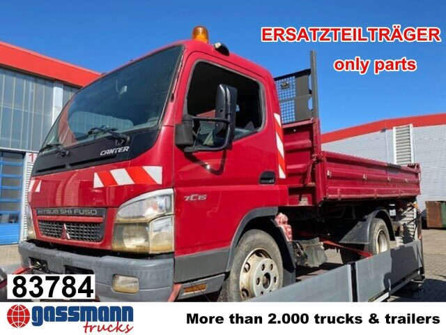 Mitsubishi Canter Fuso 7C15D 4x2, Wasserschaden! - Tipper body: picture 1 Mitsubishi Canter Fuso 7C15D 4x2, Wasserschaden! - Tipper body: picture 1