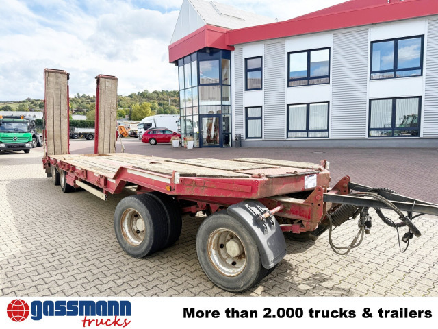 Low loader trailer for transportation of heavy machinery Müller-Mitteltal T 4 Kompakt 40.0, Verbr. auf 3m, hydr. Rampen: picture 10
