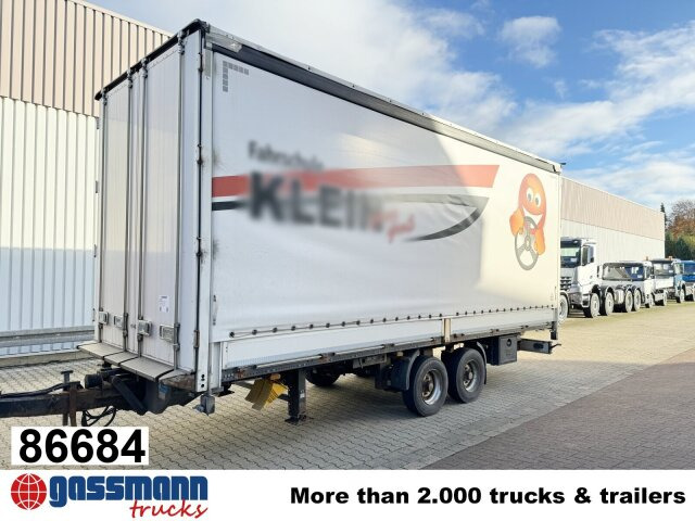 Obermaier OS2-L105 L/B, durchladbar, Edscha, - Dropside/ Flatbed trailer: picture 1 Obermaier OS2-L105 L/B, durchladbar, Edscha, - Dropside/ Flatbed trailer: picture 1