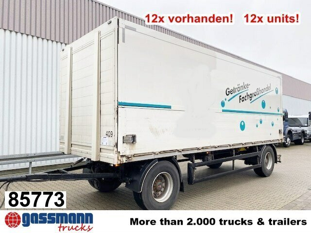 Orten PRASQ 18 Getränkeanhänger, Stapleraufnahme, - Closed box trailer: picture 1 Orten PRASQ 18 Getränkeanhänger, Stapleraufnahme, - Closed box trailer: picture 1