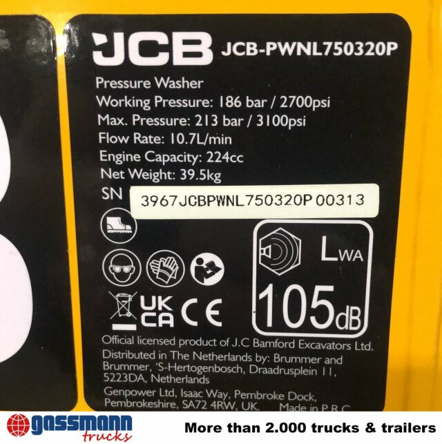 PWNL750320P Benzin-Hochdruckreiniger - Pressure washer: picture 4 PWNL750320P Benzin-Hochdruckreiniger - Pressure washer: picture 4