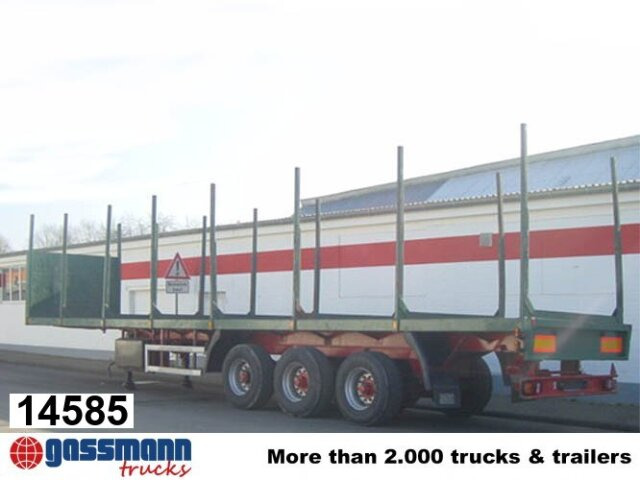 - Plattform - Timber semi-trailer: picture 1 - Plattform - Timber semi-trailer: picture 1