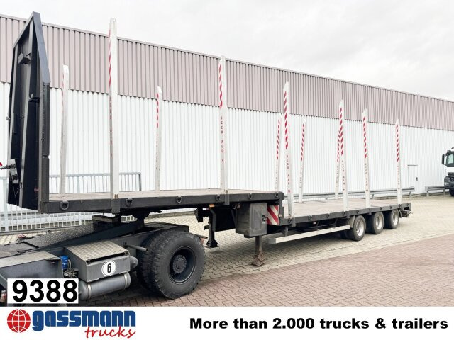 SCHROEDER ST1024P4-13,6, Rungen anlegbar - Dropside/ Flatbed semi-trailer: picture 1 SCHROEDER ST1024P4-13,6, Rungen anlegbar - Dropside/ Flatbed semi-trailer: picture 1