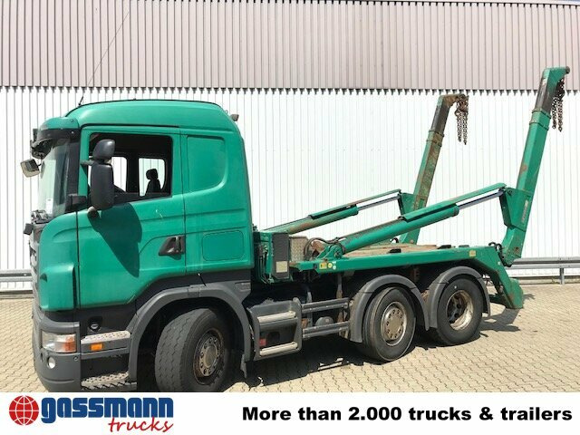Scania R420 6x2/4 Vorlauflenk-/Liftachse - Skip loader truck: picture 2 Scania R420 6x2/4 Vorlauflenk-/Liftachse - Skip loader truck: picture 2