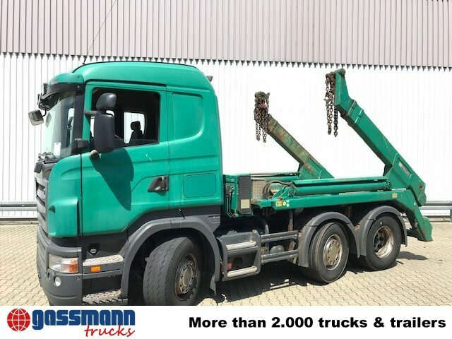 Scania R420 6x2/4 Vorlauflenk-/Liftachse - Skip loader truck: picture 3 Scania R420 6x2/4 Vorlauflenk-/Liftachse - Skip loader truck: picture 3