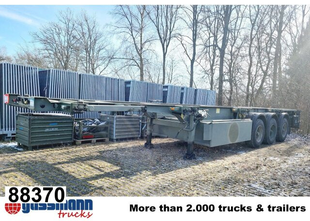 Schmitz Cargobull SCF 24 Containerchassis, 2x20/20/30/40ft, - Container transporter/ Swap body semi-trailer: picture 1 Schmitz Cargobull SCF 24 Containerchassis, 2x20/20/30/40ft, - Container transporter/ Swap body semi-trailer: picture 1