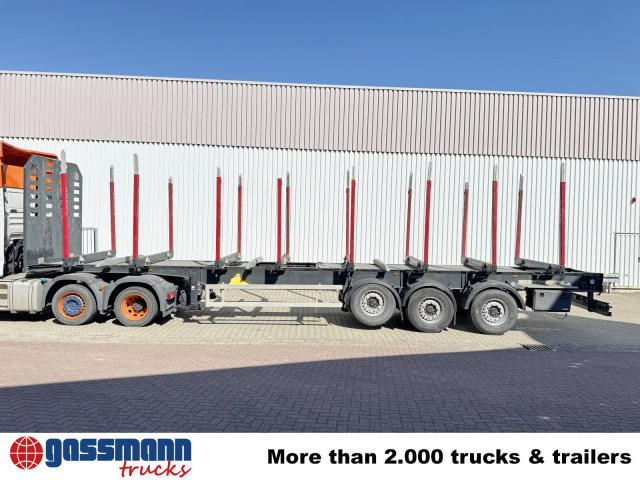 Schwarzmüller 3-Achs Holzauflieger, Liftachse, MEHRFACH - Timber semi-trailer: picture 2 Schwarzmüller 3-Achs Holzauflieger, Liftachse, MEHRFACH - Timber semi-trailer: picture 2