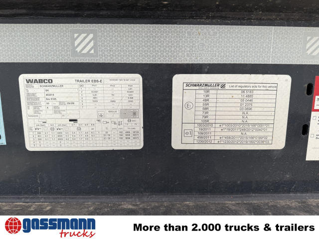 Schwarzmüller K-Serie Kippauflieger, Hardoxmulde ca. 24/26m³, - Tipper semi-trailer: picture 5 Schwarzmüller K-Serie Kippauflieger, Hardoxmulde ca. 24/26m³, - Tipper semi-trailer: picture 5