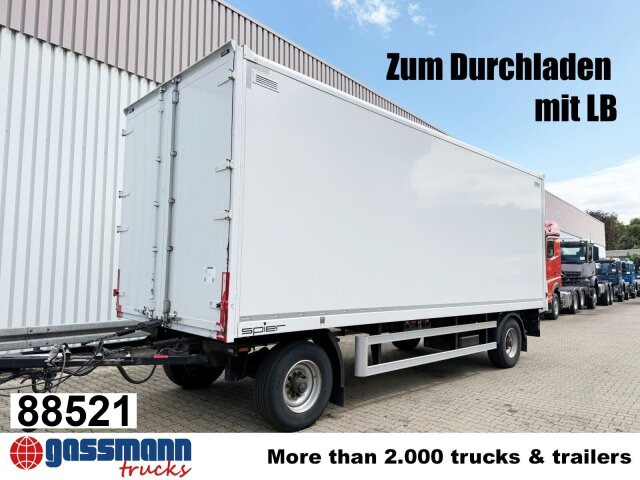 Spier AGL 260 mit LBW MBB - Closed box trailer: picture 1 Spier AGL 260 mit LBW MBB - Closed box trailer: picture 1