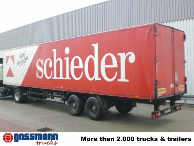 Spier SPIER SLG 2/90, Möbelauflieger, 80 cbm - Closed box semi-trailer: picture 2 Spier SPIER SLG 2/90, Möbelauflieger, 80 cbm - Closed box semi-trailer: picture 2