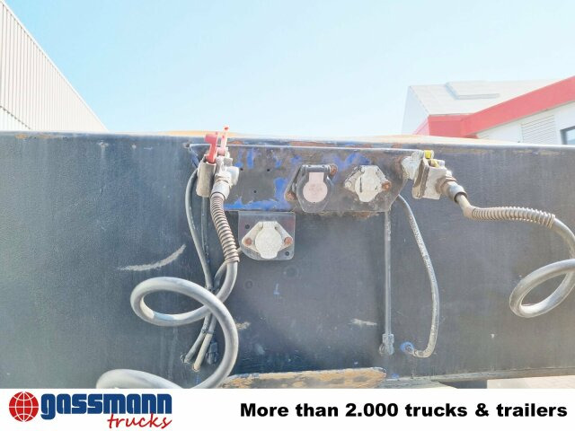 Dropside/ Flatbed semi-trailer for transportation of timber TANG Pritschenauflieger: picture 12