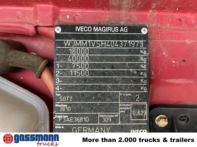 Iveco Stralis AD440X42T/P 4x2, Ex- Army - Tractor unit: picture 4 Iveco Stralis AD440X42T/P 4x2, Ex- Army - Tractor unit: picture 4