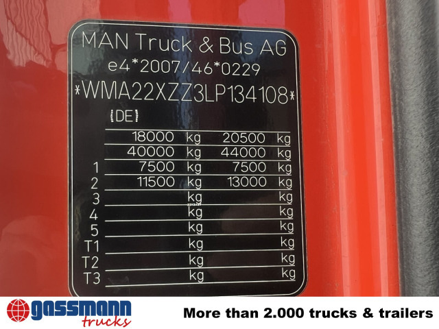 MAN TGX 18.500 4X4H BLS, PriTarder, HydroDrive, - Tractor unit: picture 2 MAN TGX 18.500 4X4H BLS, PriTarder, HydroDrive, - Tractor unit: picture 2