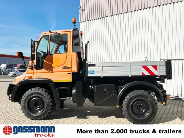 Unimog U 300 4x4, Kipper, Kommunalhydraulik, - Dropside/ Flatbed truck, Municipal/ Special vehicle: picture 2 Unimog U 300 4x4, Kipper, Kommunalhydraulik, - Dropside/ Flatbed truck, Municipal/ Special vehicle: picture 2