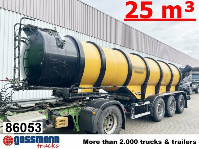 Wellmeyer, STF 35/89 TA AL, ca. 25 cbm, ALU, - Tank semi-trailer: picture 1 Wellmeyer, STF 35/89 TA AL, ca. 25 cbm, ALU, - Tank semi-trailer: picture 1