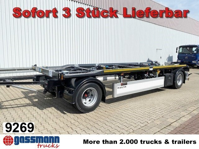 Wielton PS2P70B Abrollanhänger bis 7,25 m Behälter - Roll-off/ Skip trailer: picture 1 Wielton PS2P70B Abrollanhänger bis 7,25 m Behälter - Roll-off/ Skip trailer: picture 1
